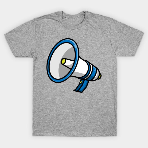 MEGAPHONE T-Shirt by fflat hds